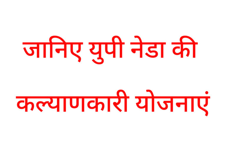 बहुत काम की है यूपी नेडा की जनकल्याणकारी योजनाएं